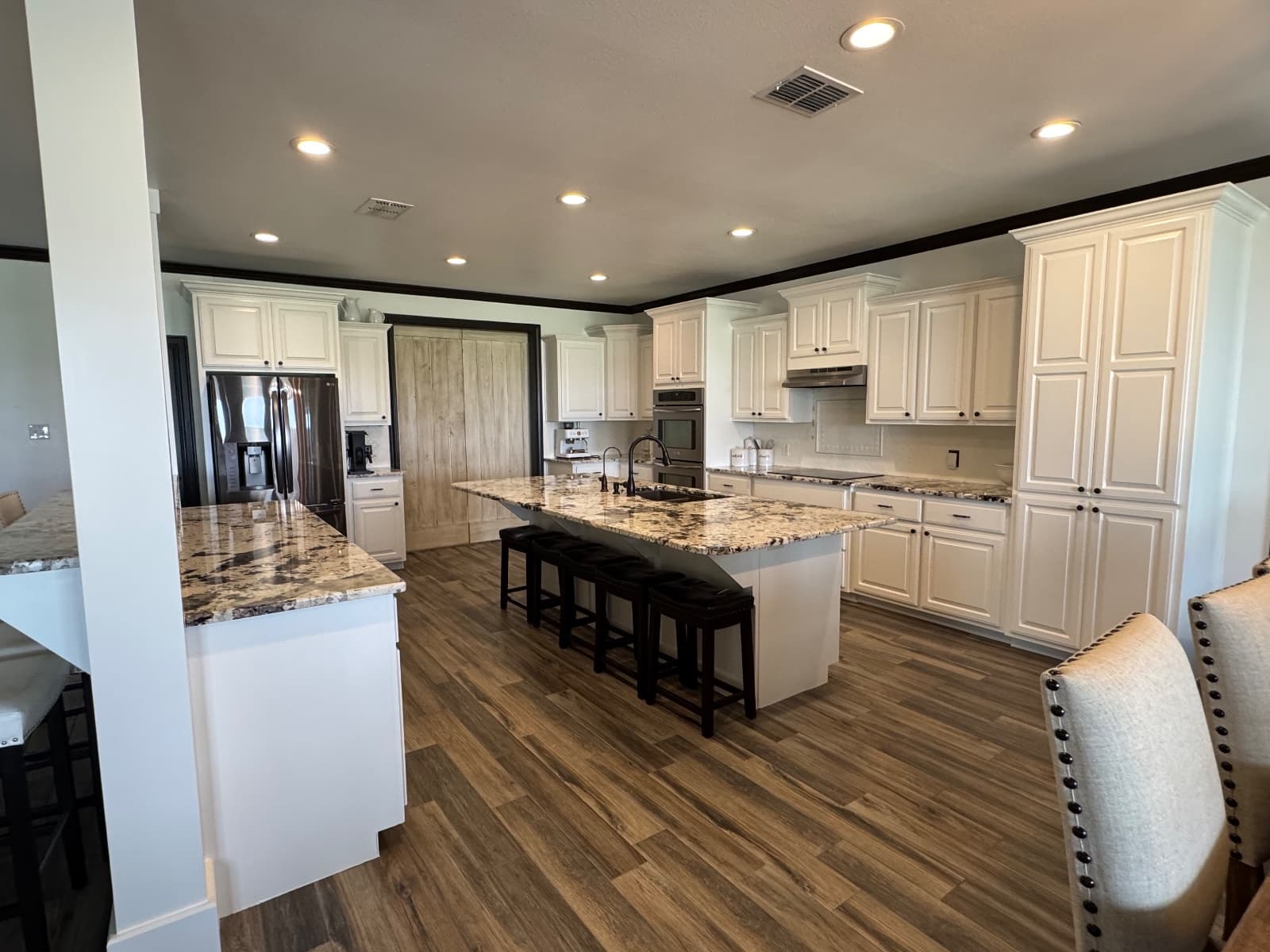 Kitchen cabinet repaint in Amarillo Tx
