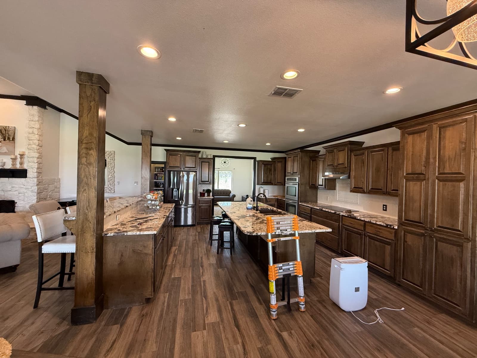 Kitchen cabinet repaint in Amarillo Tx