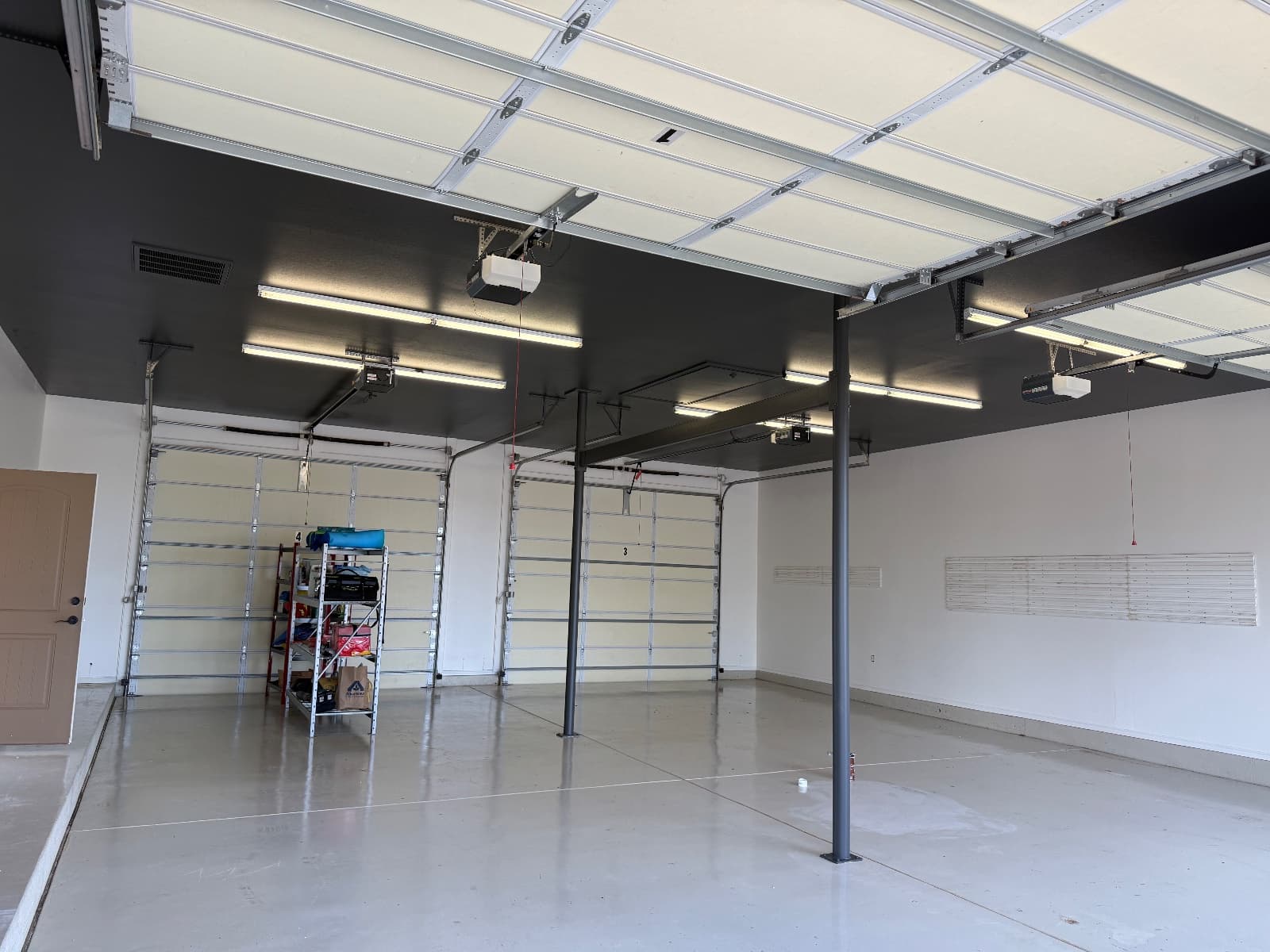 Full Garage repaint + epoxy floor