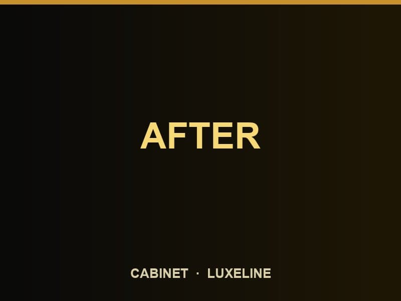 Kitchen cabinets refinished in Lubbock