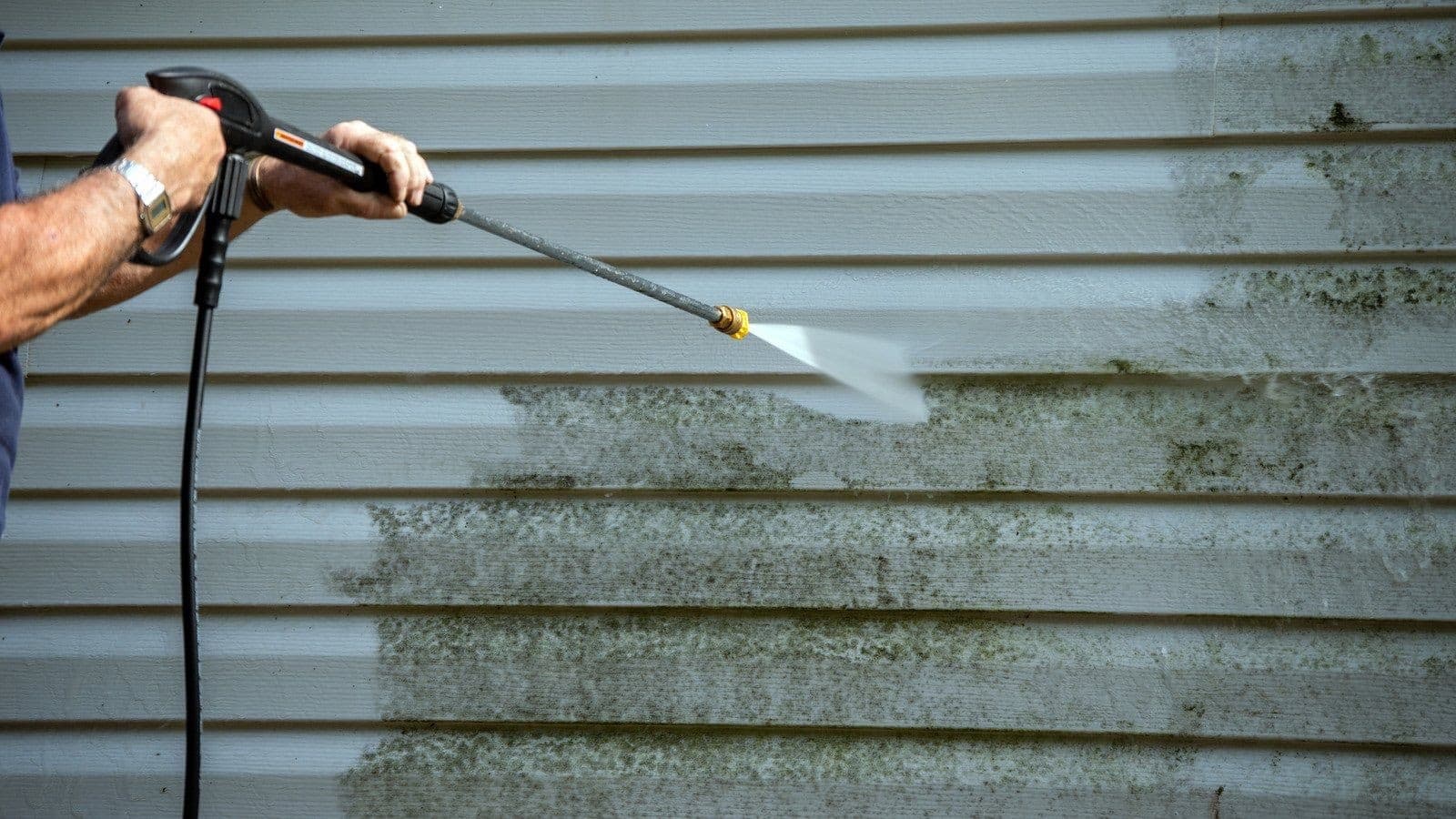 Power Washing project by Luxeline Painters