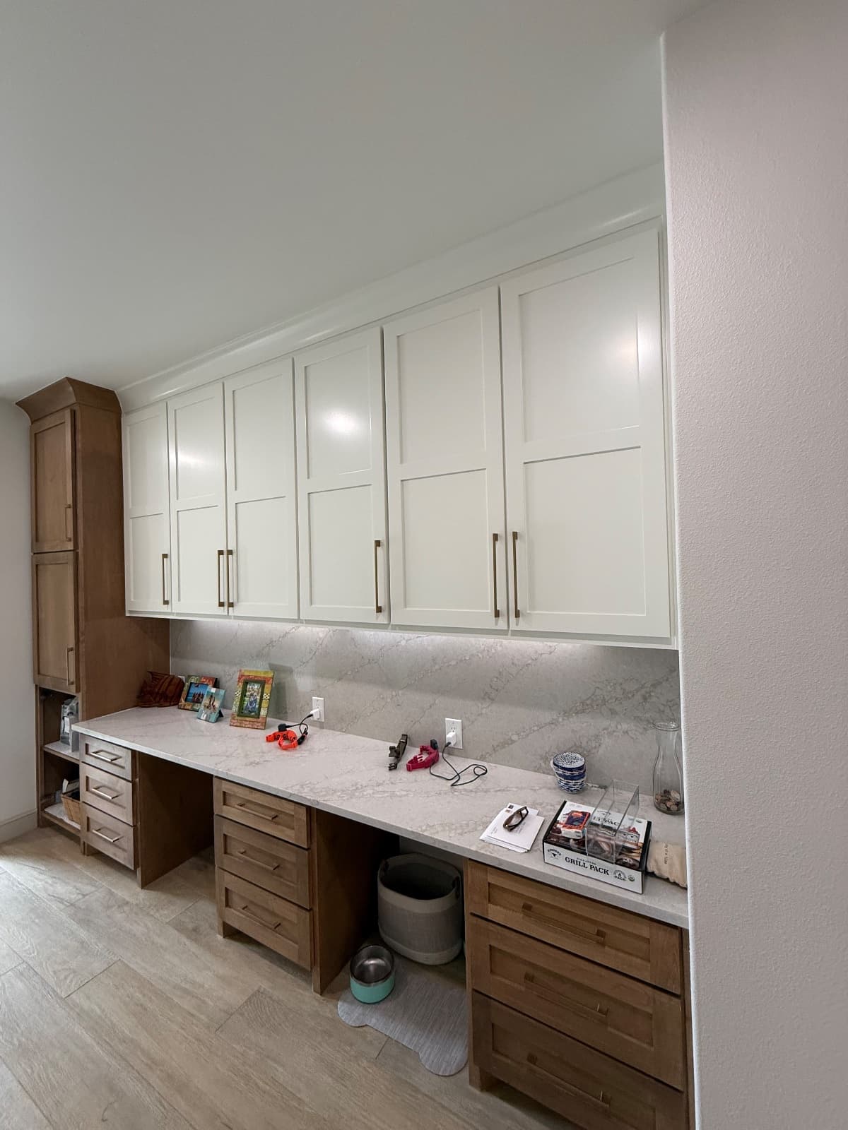 Cabinet Painting & Refinishing done by Luxeline Painters in Lubbock, Tx